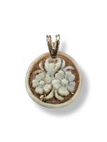 Pendente Mandile 1922 Donna Cammei  in Argento Conchiglia 2MCICM44 - 2MCICM44